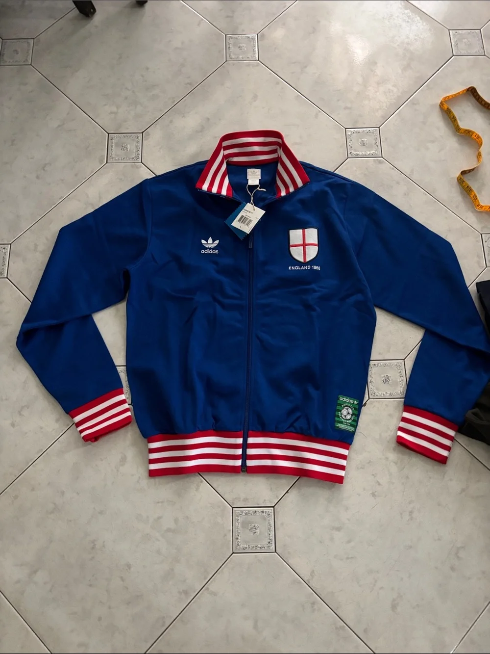 Adidas MeBlue England 1966 World Cup Track Jacket made 1990 dead stock 1x1